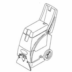 Manual SCX-400 Portable Carpet Extractor
